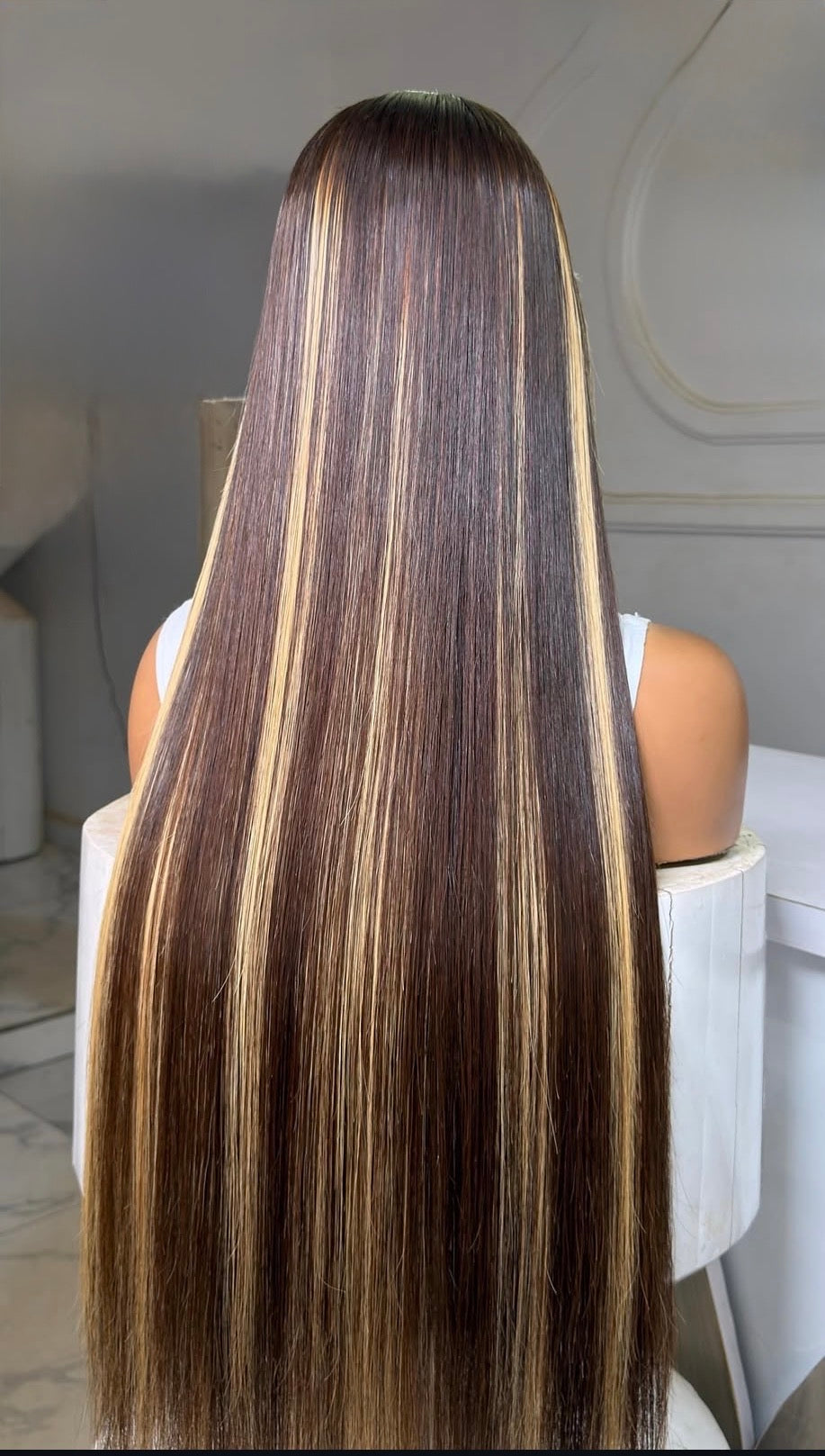 Premium Donor Piano Straight Hair